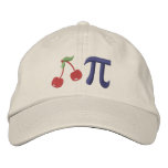 Adorable Cherry Pi Embroidered Hat embroidered hats