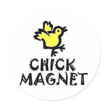 Adorable Chick Magnet sticker