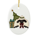 adorable christmas time sheep christmas ornaments