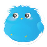 Adorable Chubby Furry Monter stickers