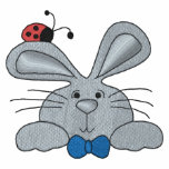 Adorable Customisable Bunny and Ladybug Tees embroidered shirts