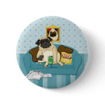 Adorable Customisable Couch Pugtato Tees, Gifts