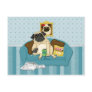 Adorable Customisable Couch Pugtato Tees, Gifts