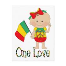 Adorable Customisable Rasta Baby Cards, Gifts