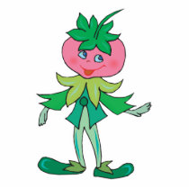 adorable cute berry elf character cut outs