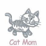 Adorable Ebroidered Cat Tees - Customisable - Pink