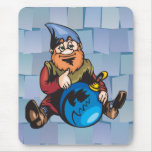 Adorable Elf and Christmas Ornament Mousemats