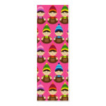 Adorable Elves Christmas Bookmark business cards