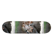 Adorable Giraffe Skateboard