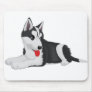 Adorable Husky Pup Mouse Pads
