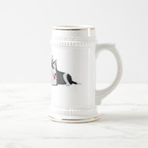 Adorable Husky Pup Mugs