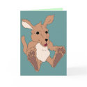 Adorable Kangaroo cards