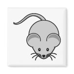 Adorable Mouse Refrigerator Magnet