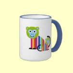 Adorable Mum & Baby Striped Monkey - Mother's Day mugs
