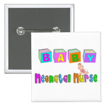 Adorable Neonatal Nurse Gifts Pinback Button