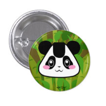 Adorable Panda Rice Ball Button