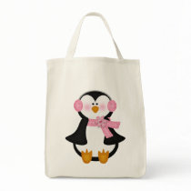 adorable Penguin Tote Bag