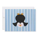 adorable Penguin Invitation