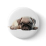 adorable pug puppy buttons
