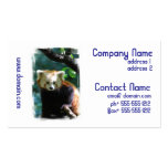 Adorable Red Panda Business Cards
