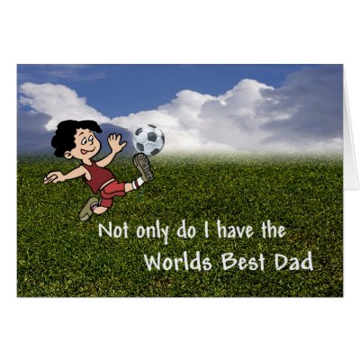 Adorable Soccer Dad Coaching His Son by 4westies