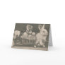 Adorable Vintage Easter Rabbit Greeting Card