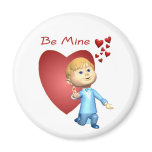 Adorable Young Man With Engagement Ring Caricature