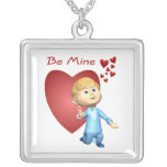 Adorable Young Man With Engagement Ring Caricature