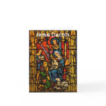 Adoration in Glass Card