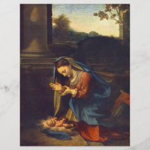 'Adoration of the Child' Flyer Design