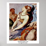 Adoration Of The Cross By Angelo Bronzino Poster