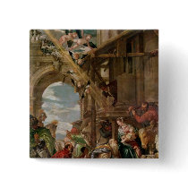 Adoration of the Kings, 1573 Pinback Button