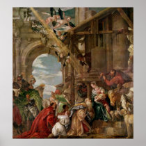 Adoration of the Kings, 1573 Print