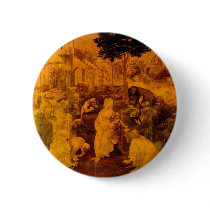 Adoration of the Magi Pinback Buttons