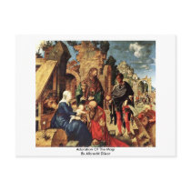 Adoration Of The Magi By Albrecht Dürer Post Cards