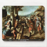 Adoration Of The Magi By Correggio Mousepads