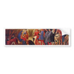 Adoration Of The Magi By Masaccio (Best Quality) bumper stickers