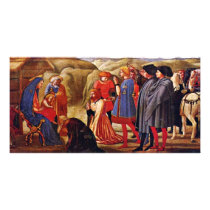Adoration Of The Magi By Masaccio (Best Quality) Photo Card