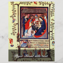 Adoration Of The Magi By Meister Des Paraments Von Flyers