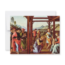 Adoration Of The Magi By Perugino Pietro Announcement
