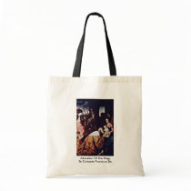 Adoration Of The Magi,  By Zurbarán Francisco De Tote Bags