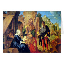 Adoration of the Magi Christmas Card