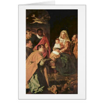Adoration Of The Magi (Epiphany) By El Greco Greeting Cards