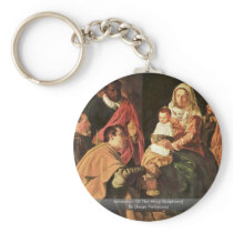 Adoration Of The Magi (Epiphany) Key Chain