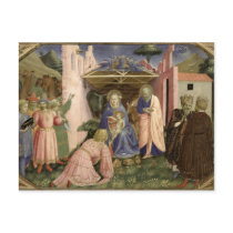 Adoration of the Magi, from the predella Post Card
