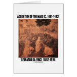 Adoration Of The Magi (Leonardo da Vinci) cards