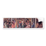 Adoration Of The Magi (London) By Botticelli bumper stickers