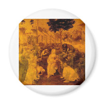 Adoration of the Magi Refrigerator Magnets