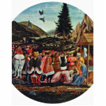 Adoration Of The Magi, Tondo By Domenico Veneziano photo sculptures