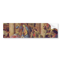 Adoration of the Magi (Washington) by Botticelli Bumper Stickers